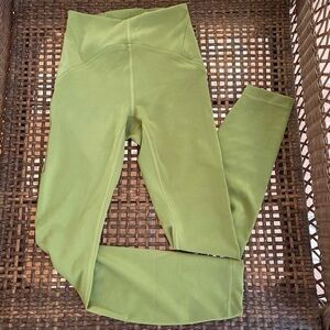 Lululemon Train Times Pant 25" in Olive